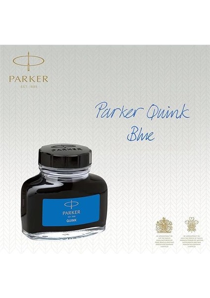 Quink Yıkanabilir Dolma Kalem Mürekkebi, 57 Ml, Mavi 2li Paket