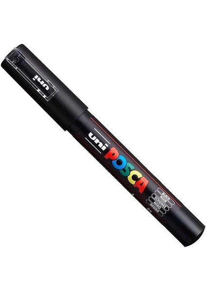 Pc-1m Boya Sanatı Markör Kalemleri - Kumaş Cam Metal Kalem - Siyah + Beyaz (Her Birinden 1 fiyatları