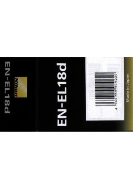 EN-EL18D Pi̇l modelleri