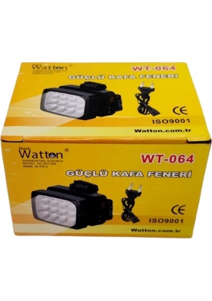 Buğz 12 Ledli Güçlü Şarjlı Kafa Lambası -064 indirimleri