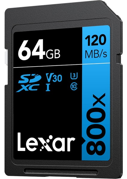 ® 64GB Professional 800X Sdxc™ Uhs-I Cards, Up To 120MB/S Read 45MB/S Write C10 V30 U3 fiyatları
