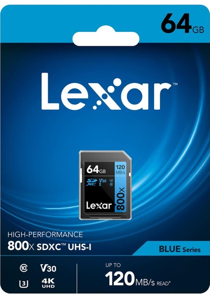 ® 64GB Professional 800X Sdxc™ Uhs-I Cards, Up To 120MB/S Read 45MB/S Write C10 V30 U3 fırsatları