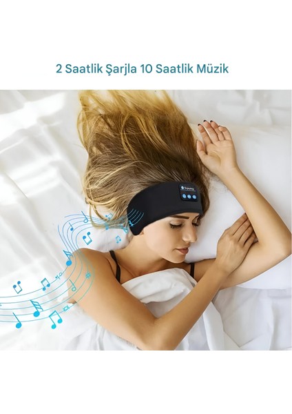 Bluetooth Kablosuz Kulaklıklı Uyku Bandı - Spor ve Uyku Için Yıkanabilir Tasarım fiyatları