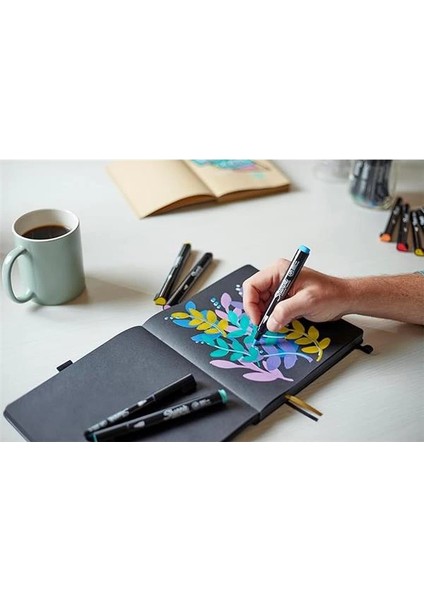 Sharpıe Creative Marker Akrilik Boya Kalemleri | Su Bazlı Boya Kalemi Fırça Uçlu | Mürekkep Kağıdı indirimleri