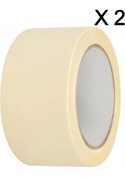 2 Adet Kağıt Bant 48MM Maskeleme Bandı Boya Bandı