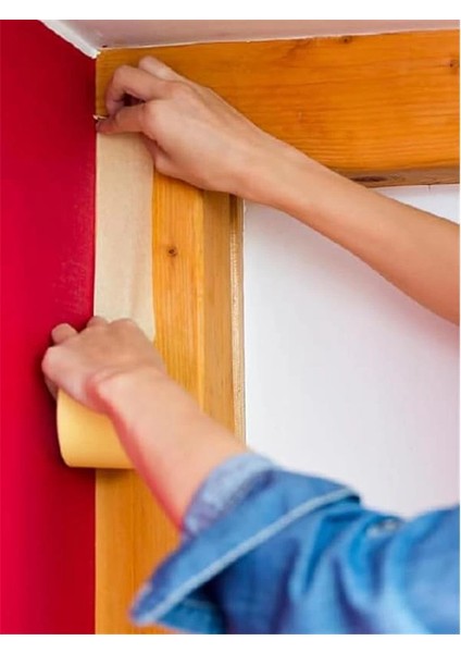 2 Adet Kağıt Bant 48MM Maskeleme Bandı Boya Bandı fiyatları