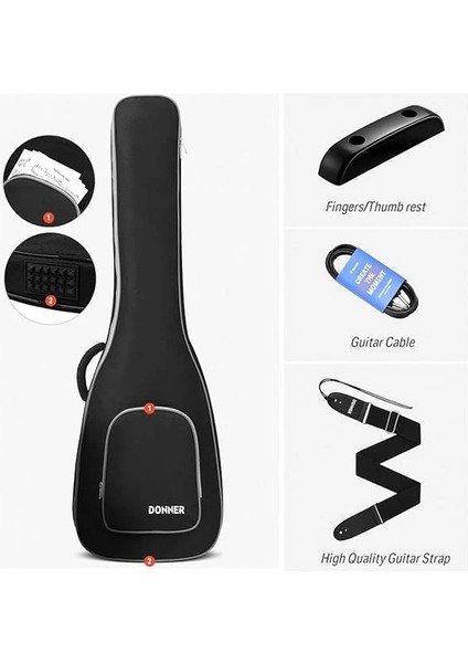 DJB-510D Jb-Style Bas Gitar (Sunburst)