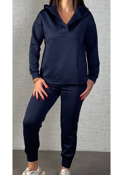 Kadın Uzun Kollu Kapüşonlu Ikili Takım fiyatları