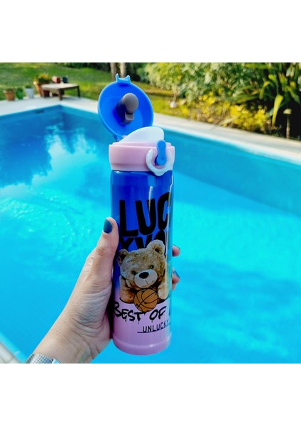 Sevimli Ayıcık Tasarımlı 500 ml Paslanmaz Çelik Termos – Çocuk ve Gençlere Özel, Sıcak ve Soğuk Içec fiyatları