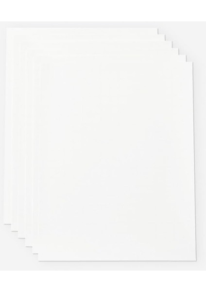 2010363 Yazdırılabilir (Prıntable) Vinil 21.5X28CM 12Lİ Paket Transparan modelleri