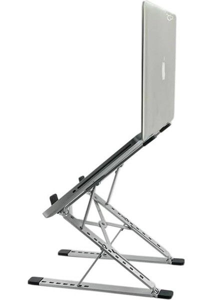 Kaliteli Tok Alüminyum Dizüstü Bilgisayar Notebook Standı Yüksekliği Ayarlanabilir 30CM fiyatları