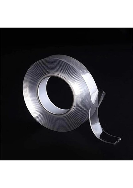 Şeffaf Çift Taraflı Nano Bant Kuvvetli Silikon Jel Yapıştırıcı 3 Metre indirimleri