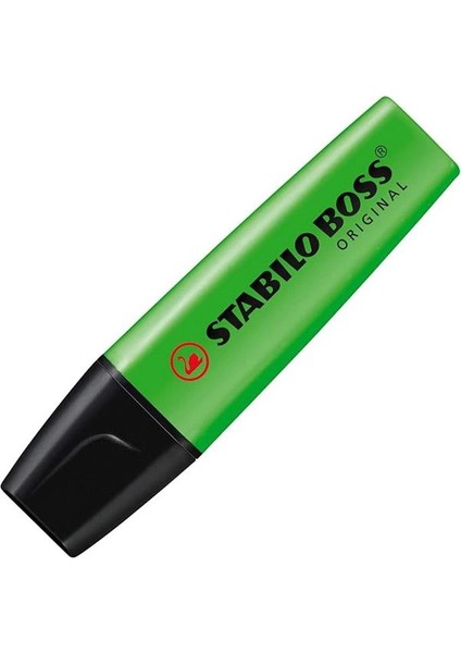Stabilo 70/33 Boss Original Marker Işaretleme Kalemi, 2 mm ve 5 mm Uç, Yeşil