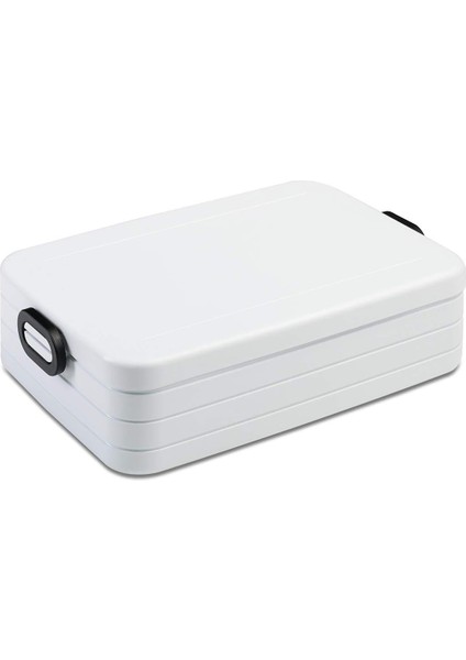 Take A Break Büyük Beyaz - 1500 ml Içerik - Ayırma Duvarlı Yemek Kutusu - Bulaşık Makinesinde