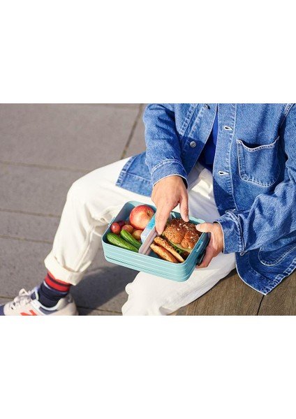 Take A Break Büyük Beyaz - 1500 ml Içerik - Ayırma Duvarlı Yemek Kutusu - Bulaşık Makinesinde modelleri