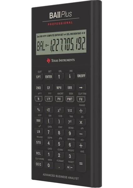 Ba Iı Plus Professional Finansal Hesap Makinesi modelleri