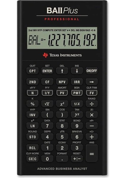 Ba Iı Plus Professional Finansal Hesap Makinesi fırsatları