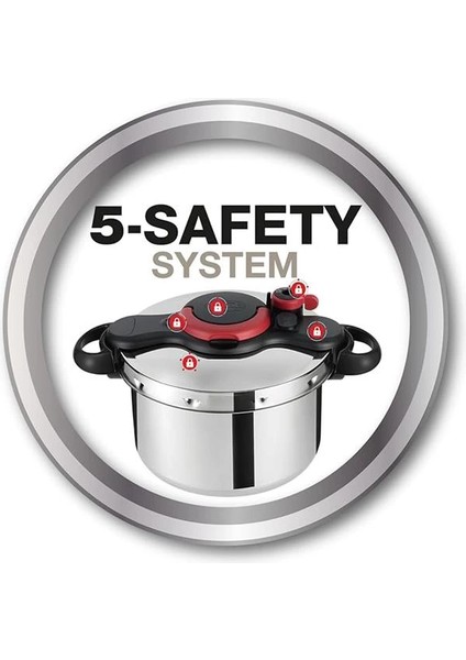 Clipso Minut Easy 6 Litre Düdüklü Tencere - 1510001237 fiyatları