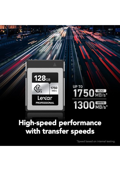 128GB Profesyonel Cfexpress Tip B Gümüş Serisi Hafıza Kartı, Fotoğrafçılar, Videografçılar, 17 modelleri