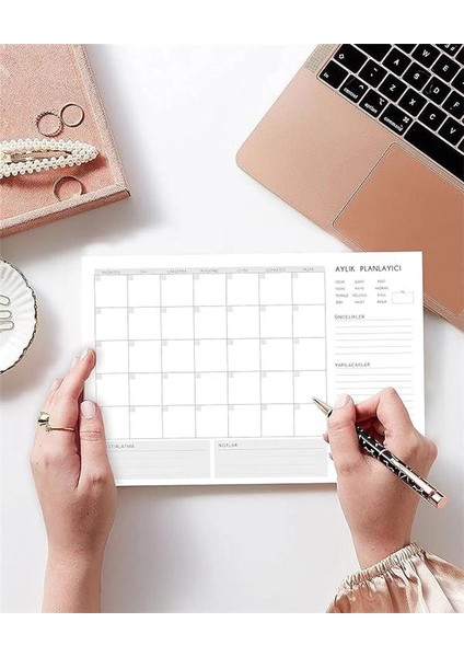 3'lü Masaüstü Planlayıcı Set (Günlük, Haftalık, Aylık Planlayıcı) fiyatları
