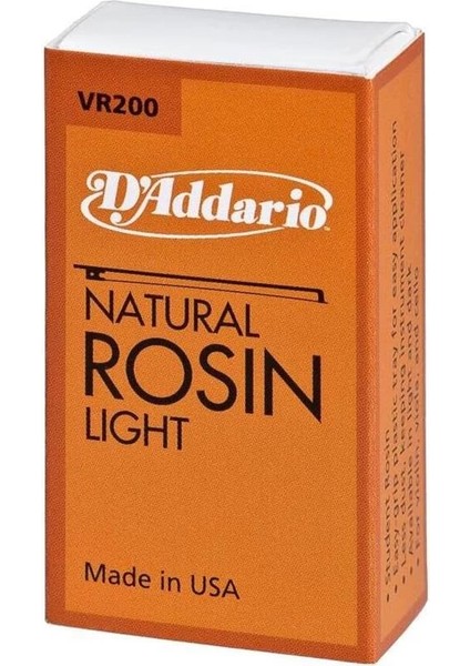 D'addario VR200 Light Reçine modelleri