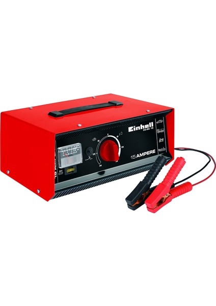 Akü Şarj Cihazı Cc-Bc 15 (Dahili Ampermetre, Çelik Sac Gövde, Aşırı Yük ve Ters Polarite Kor