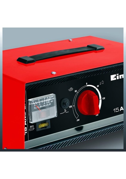 Akü Şarj Cihazı Cc-Bc 15 (Dahili Ampermetre, Çelik Sac Gövde, Aşırı Yük ve Ters Polarite Kor indirimleri