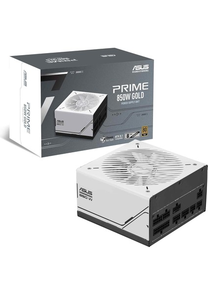 Prime AP-850G 80+ Gold 850W Pcie 5.1 ve Atx 3.1 Uyumlu 8 Yil Garanti̇li̇ Modüler Güç Kaynaği