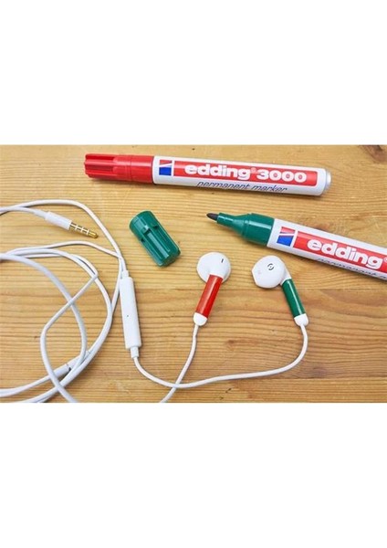 3000 Permanent Markör - Mavi - 1 Kalem - Yuvarlak Uçlu 1,5-3 mm