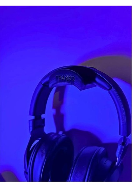 Yapışkanlı Kulaklık Standı - Kulaklık Tutucu Siyah modelleri