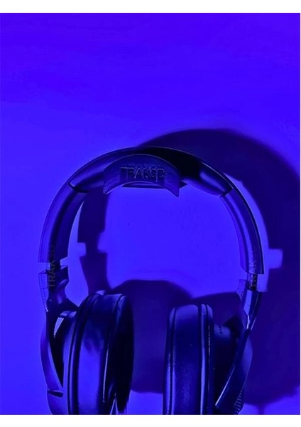 Yapışkanlı Kulaklık Standı - Kulaklık Tutucu Siyah fırsatları