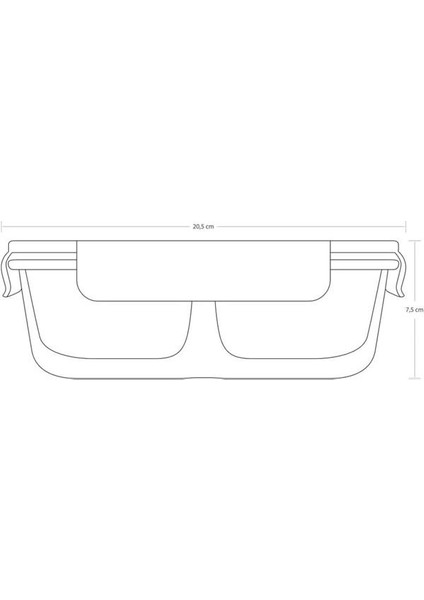 530286M Kilitli Bölmeli Saklama Kabı 1010CC indirimleri