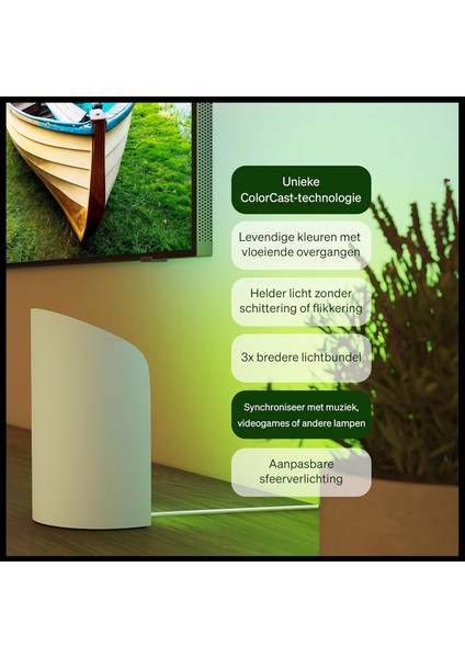 Flare Akıllı Duvar Aydınlatma - Beyaz - Renkli Işık, Colorcast Teknolojisi, Bluetooth Uy modelleri