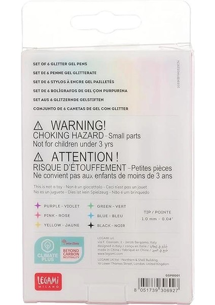 Legami Shine Like A Diamond Jel Kalem Seti 6 Renk fırsatları