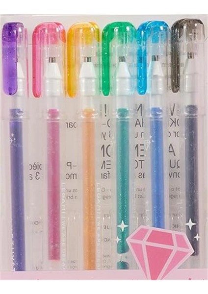 Legami Shine Like A Diamond Jel Kalem Seti 6 Renk