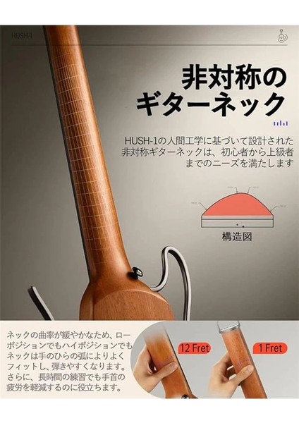 Hush-I Silent Gitar (Maun)