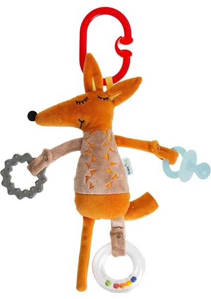 Fox Puset Oyuncağı Gri/kahve