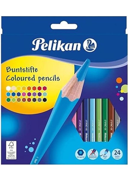 Kuru Boya Kalemi 24LÜ Kutu