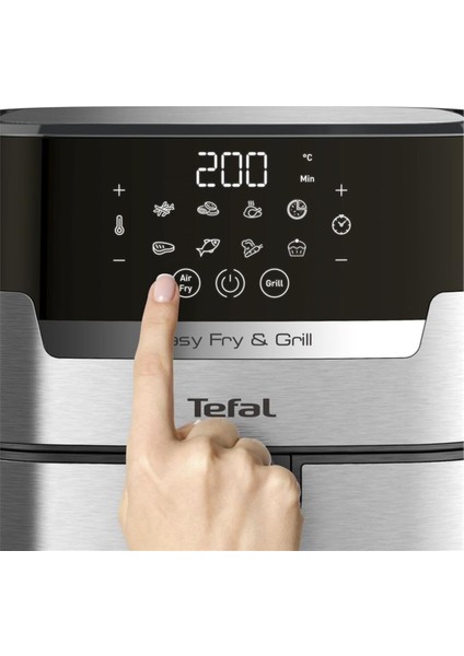 Easy Fry & Grill Precision 8 Programlı Az Yağlı Fritöz - 4,2 Litre fiyatları