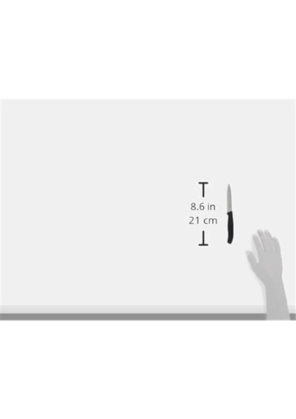 Mutfak Bıçağı Swiss Classic Bıçağı 1 Dalga Plus 1 Normal Siyah Blister Uzunluk: 10 cm