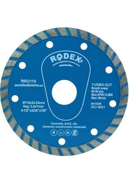 Mermer Metal Ahşap Granit Demir Fayans Kesme Diski Seti (4 Parça)