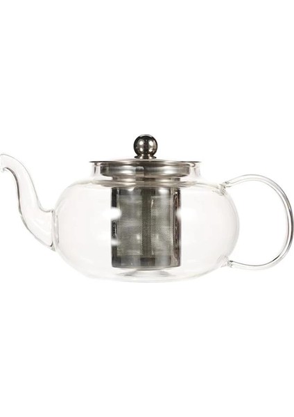 Epinox Cam Bitki Çayı Demliği 600 ml - Çelik Süzgeçli Demlik modelleri