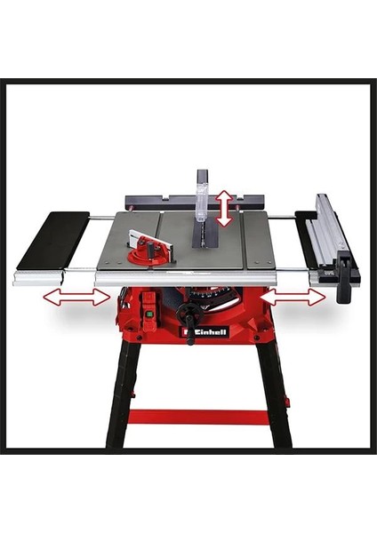 Tezgah Testere Tc-Ts 2225 U (2200 W, 80 mm Kesme Yüksekliği, Ø 254 mm Testere Bıçağı, Tezgah modelleri