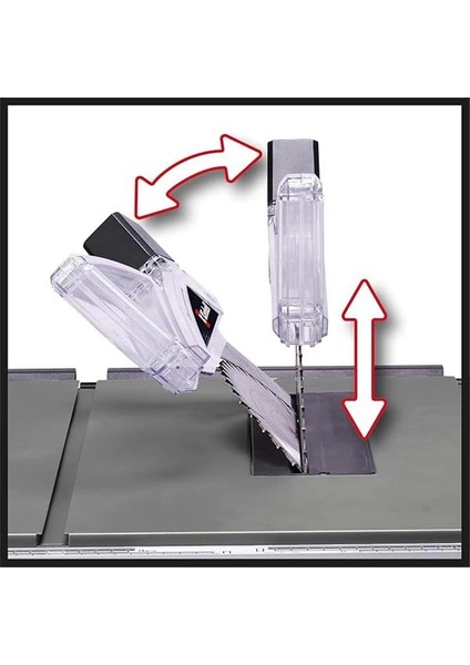 Tezgah Testere Tc-Ts 2225 U (2200 W, 80 mm Kesme Yüksekliği, Ø 254 mm Testere Bıçağı, Tezgah