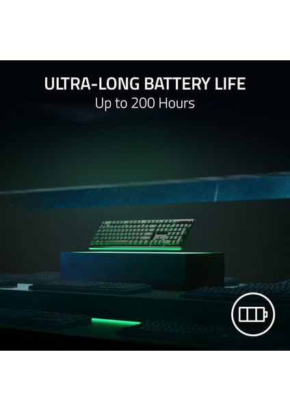 Deathstalker V2 Pro Düşük Profilli Kablosuz Optik Oyun Klavyesi Abd Düzeni|siyah, RZ03-0436010 indirimleri