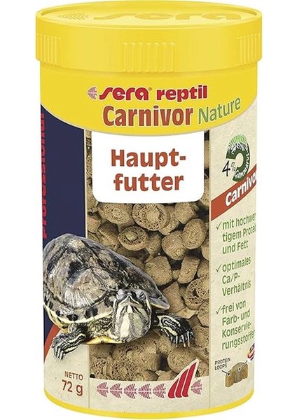 Reptil Carnivor Etçil Sürüngen Yemi 250 ml