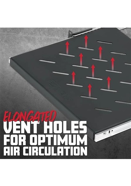 Rackworks Raf Montajlı Sürgülü Aksesuar Rafı; 1u Boyut - 14.7" Derin (GRW-SHELF1SLD) modelleri