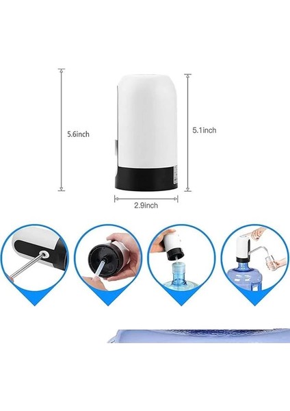 Silvercrest Şarjlı Otomatik Damacana Su Pompası fiyatları