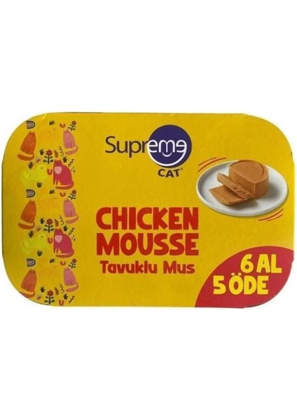 Tavuklu Püre 85GR 6 Al 5 Öde Islak Mama