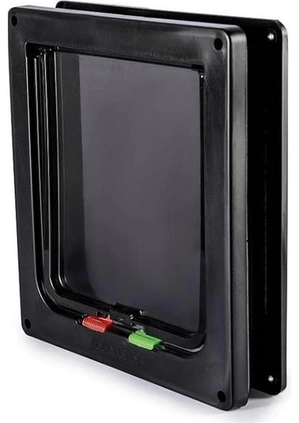 Kedi Köpek Kapısı 4 Yollu 25X23,5X5 cm Siyah fiyatları